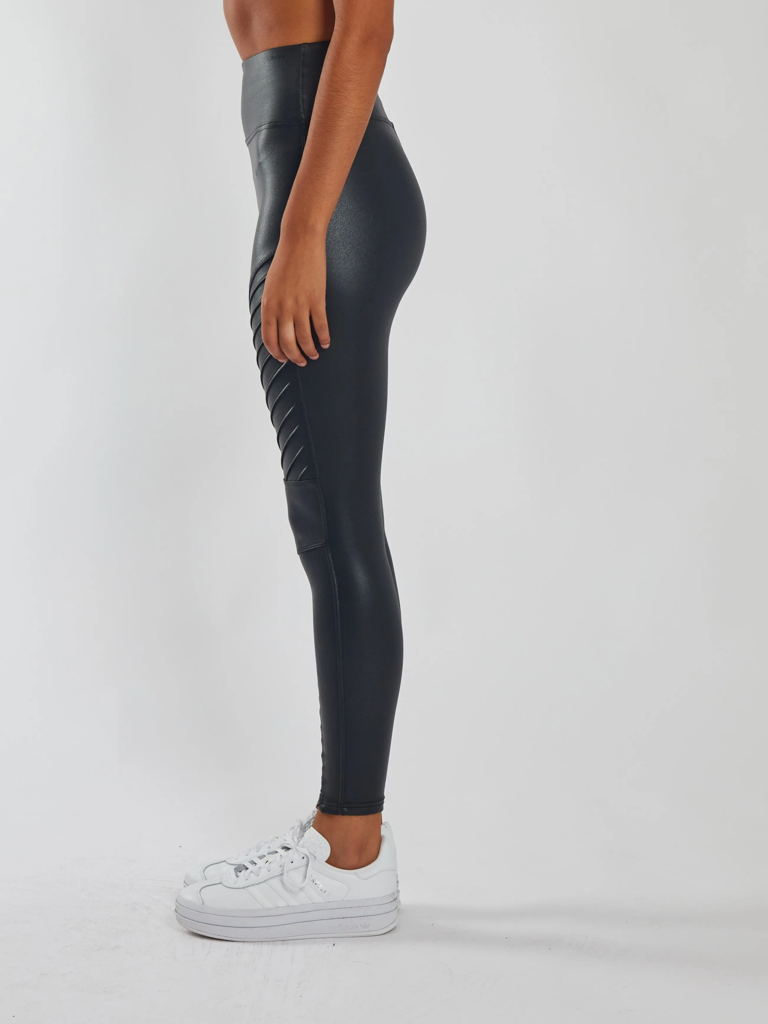 Alesia Leather Look Leggings