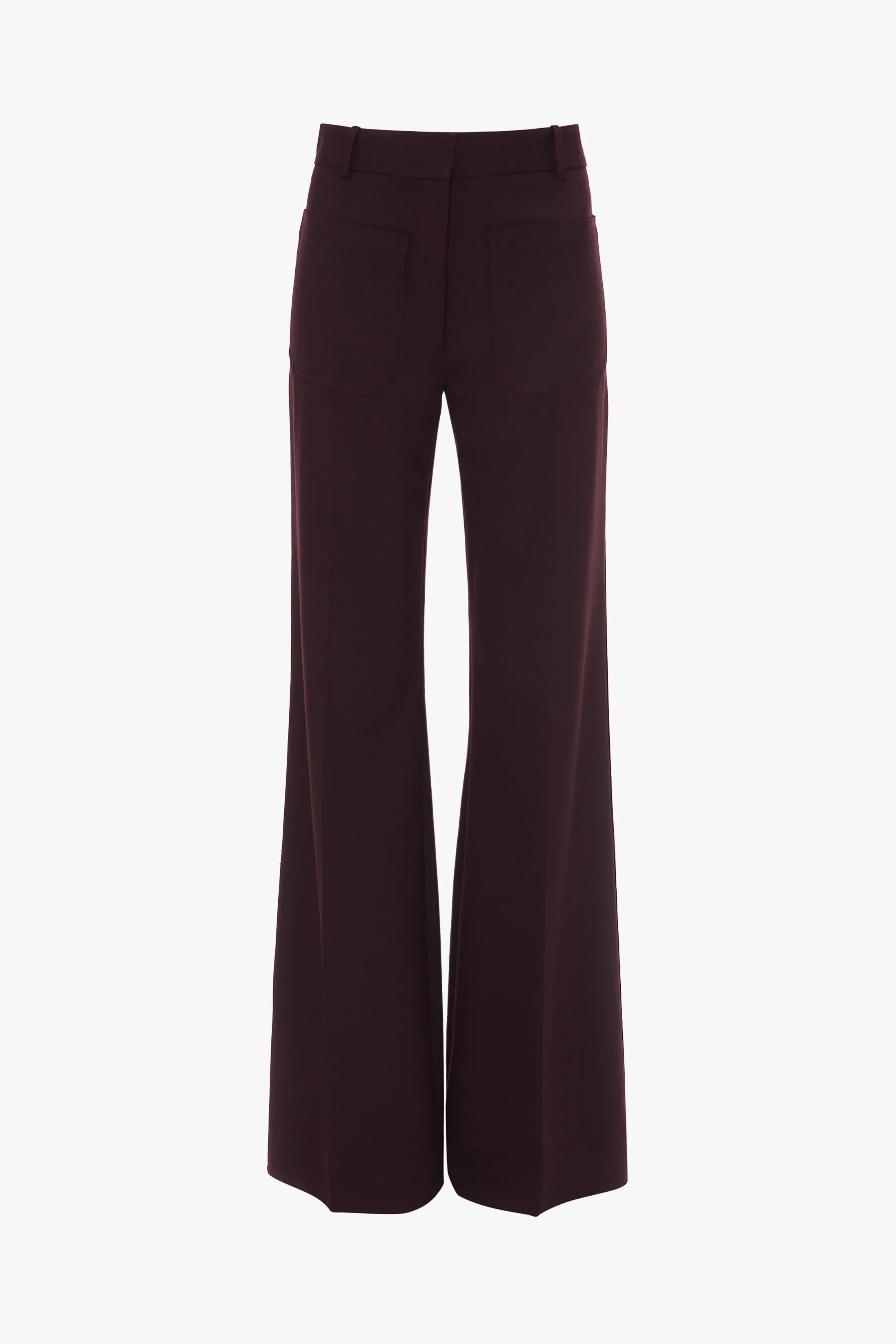 Alina Trouser In Deep Mahogany