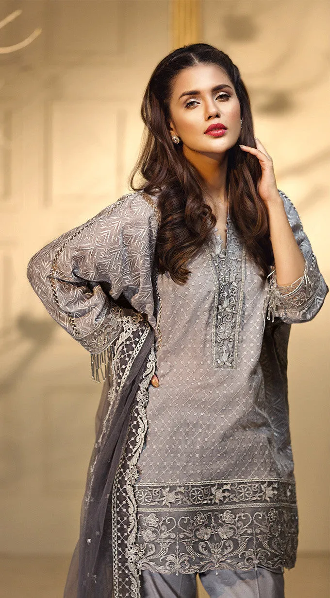 Anaya by Kiran Chaudhry Luxury Festive Collection 2018 – Silver Baroque ALF-05