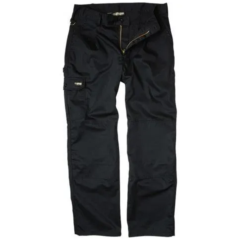 Apache Black Industry Cargo Work  Trouser