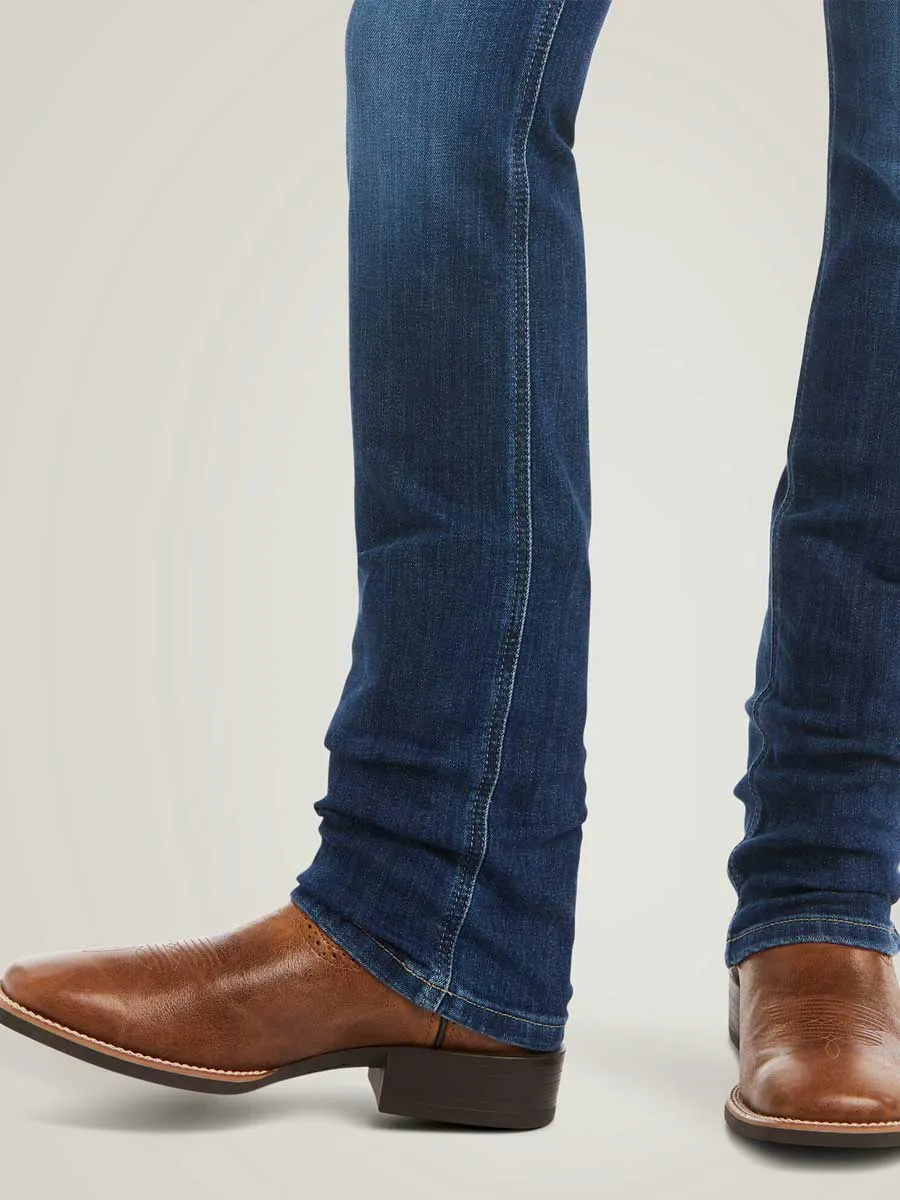 ARIAT R.E.A.L Perfect Rise Abby Straight Jeans - Women's - Mackenzie Blue