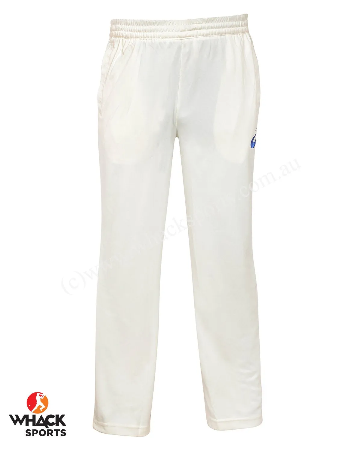 Asics Cricket Trouser - Off White - Senior