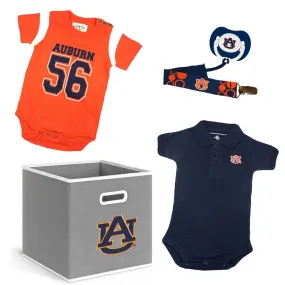 Auburn Baby Boy Gift Set with Storage Cube