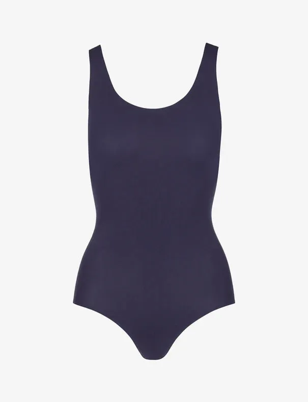 Ballet Scoopneck Tank Bodysuit (navy)