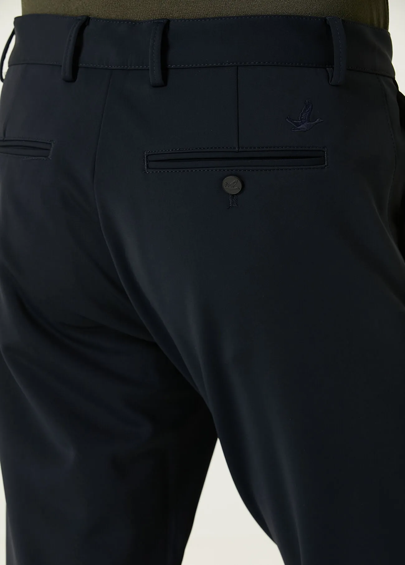 Beymen Club Men Waist Corded Technical Trousers Navy