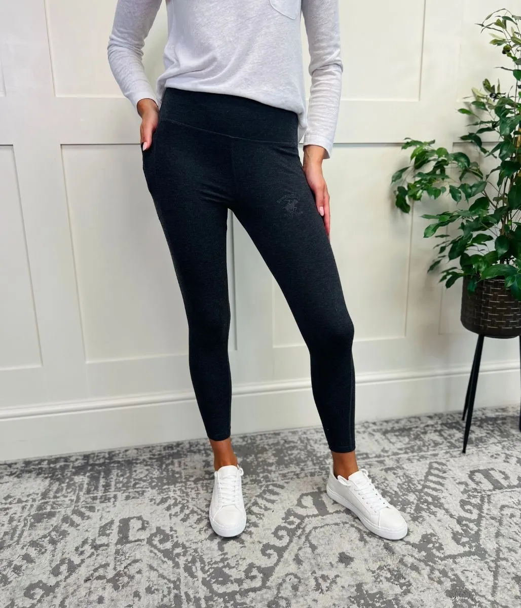 Black Beverly Hills Polo Club Leggings