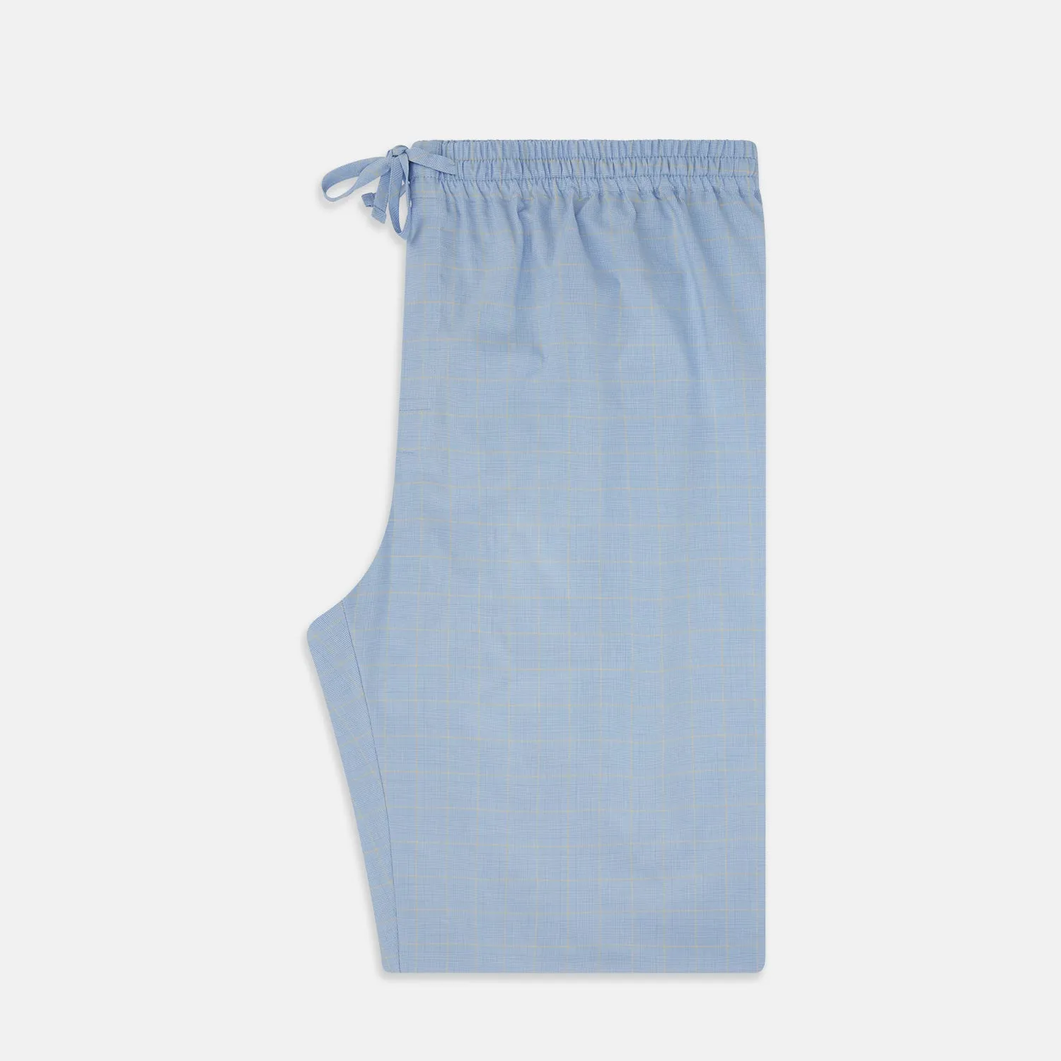 Blue Prince of Wales Check Pyjama Trousers