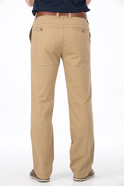 Bob Spears - Active Waist Trousers - Taupe - Large Sizes