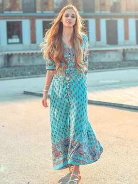 Bohemian Print Dress