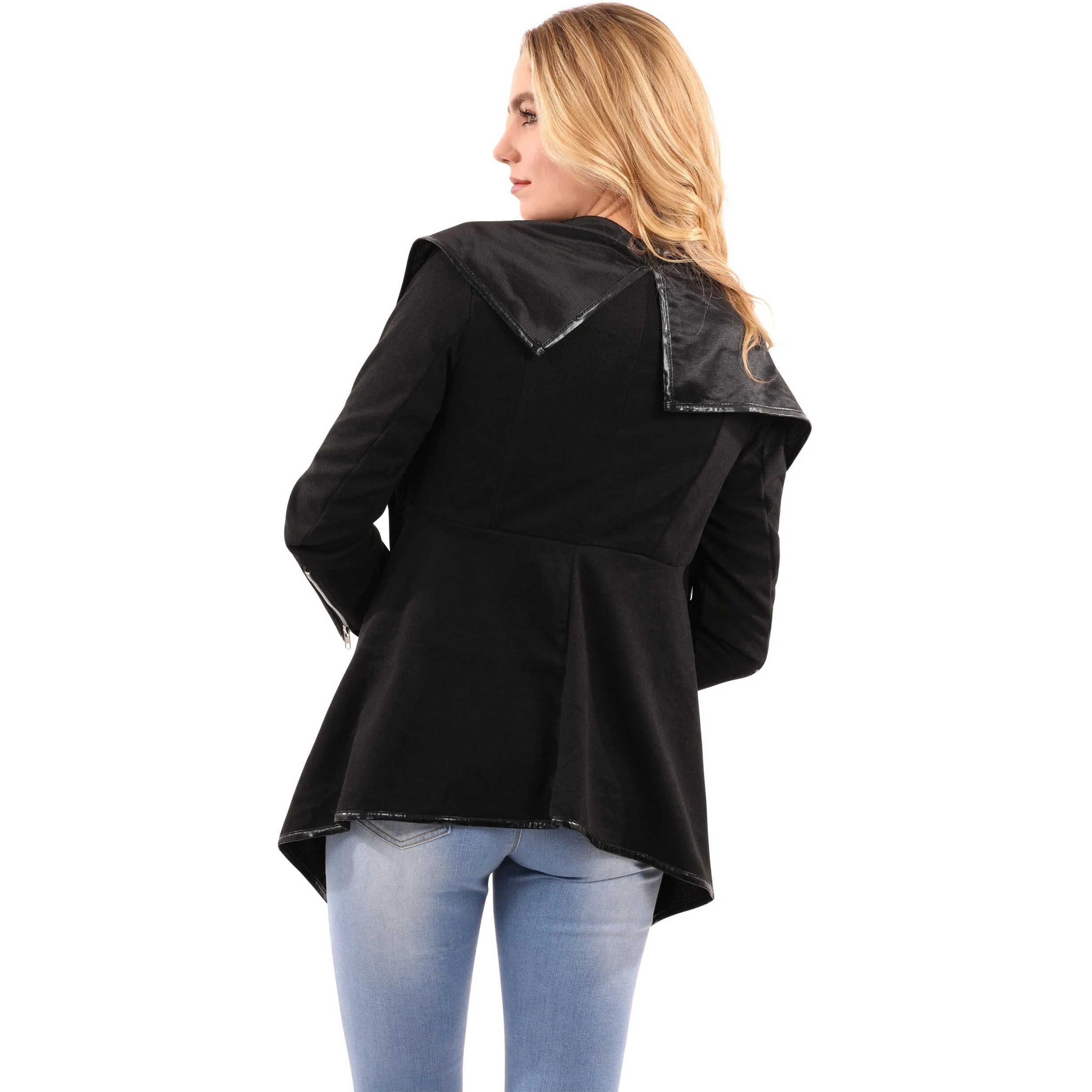 Bowmont Drape Collar Jacket