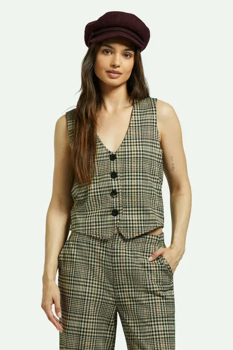 Brixton Menswear Plaid Leisure Vest