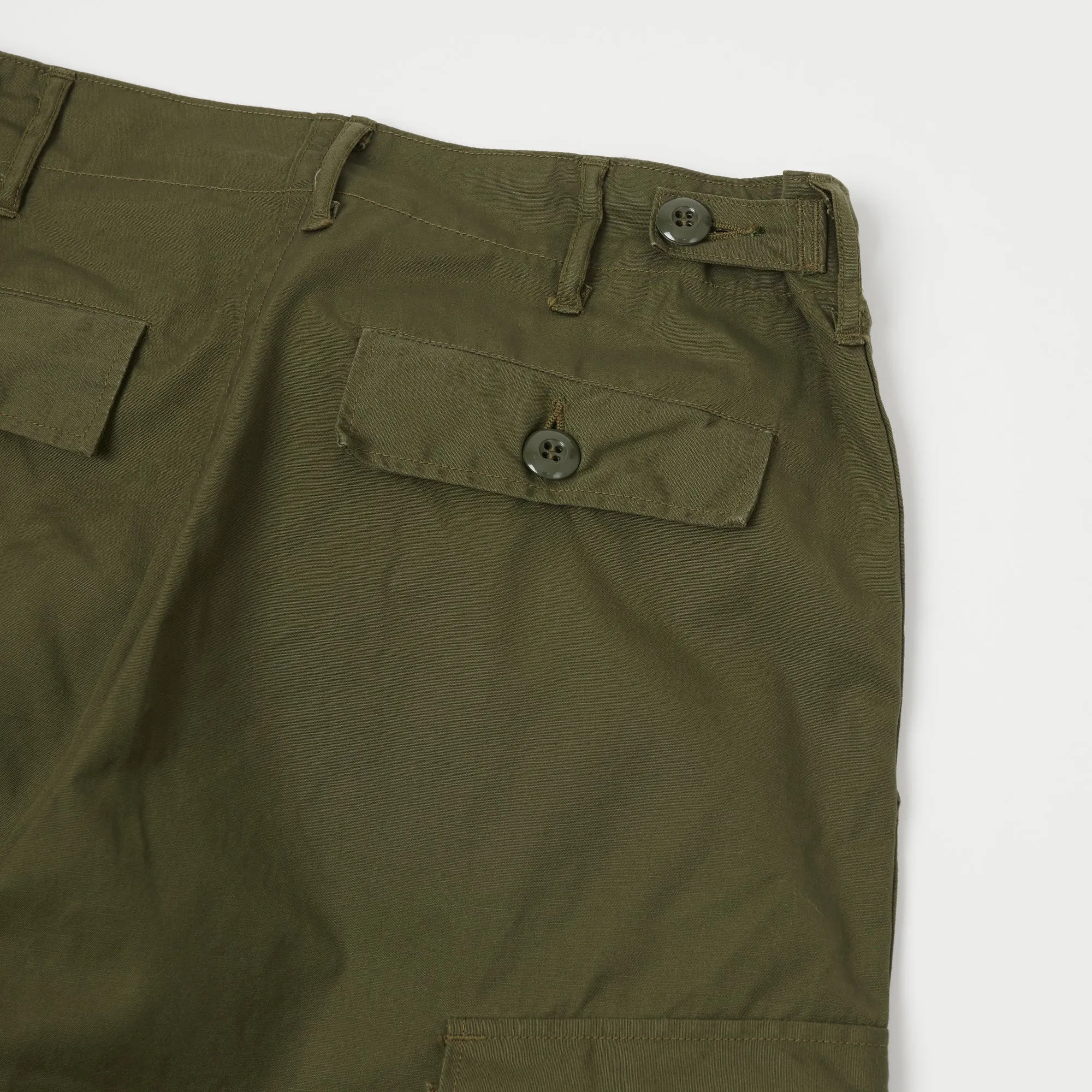 Buzz Rickson's Wind Resistant Poplin Trouser - Olive