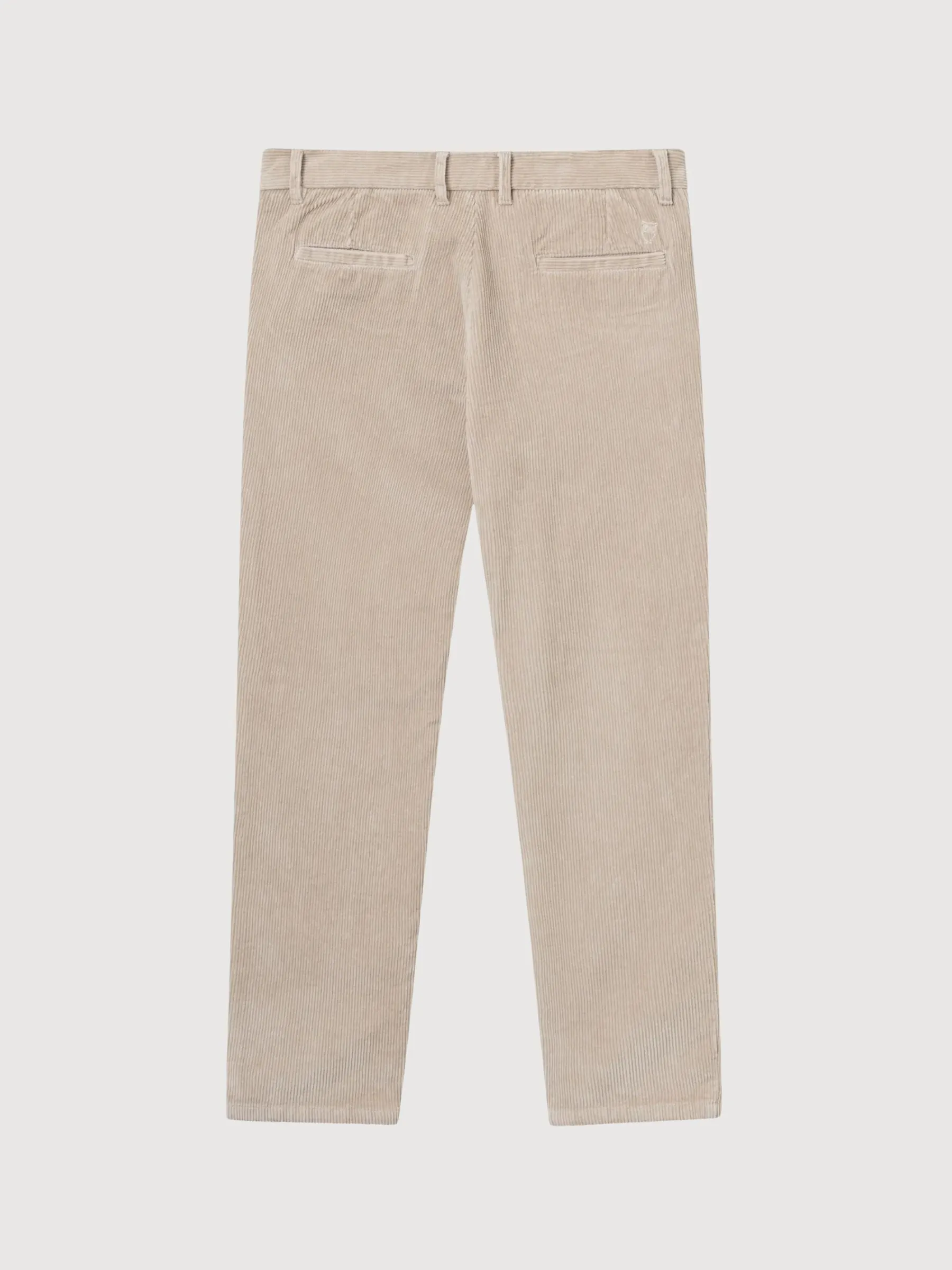 Corduroy Regular Chino Beige Man | Knowledge Cotton Apparel