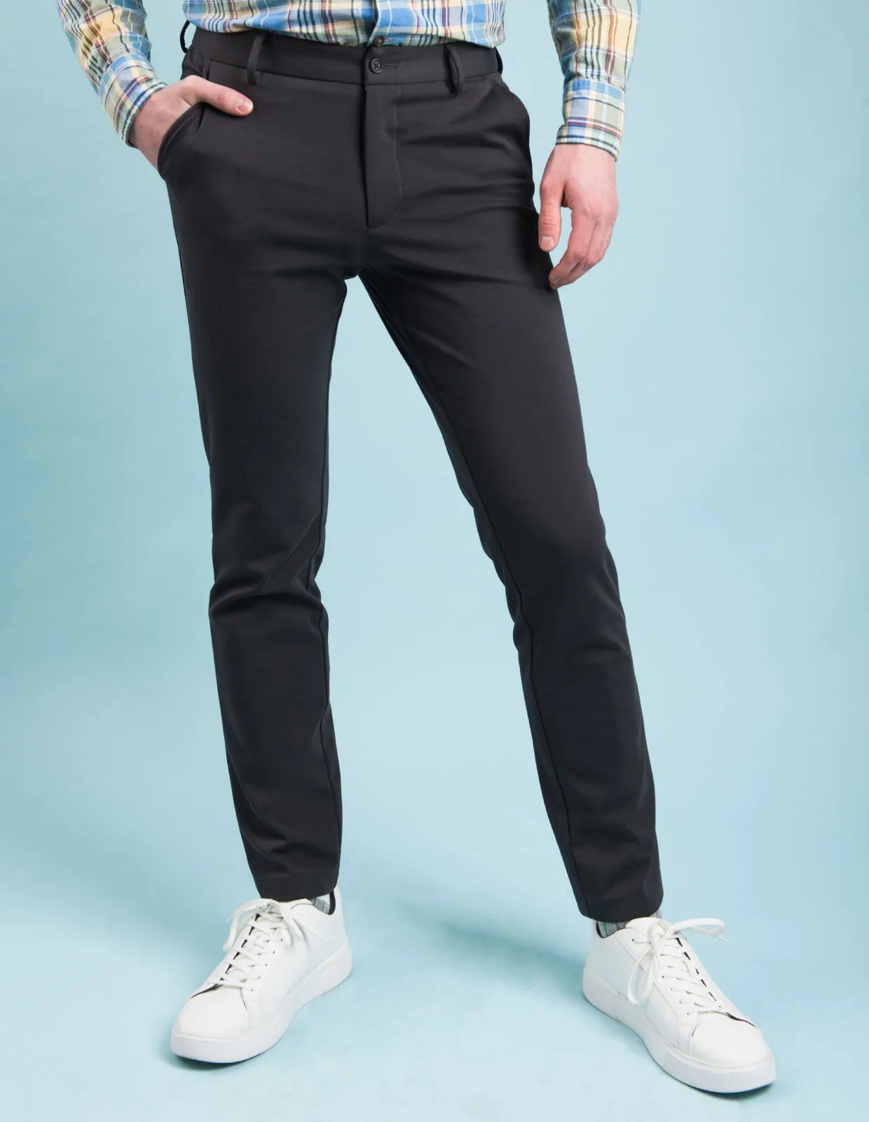 Cotton Knit - Charcoal | Chino