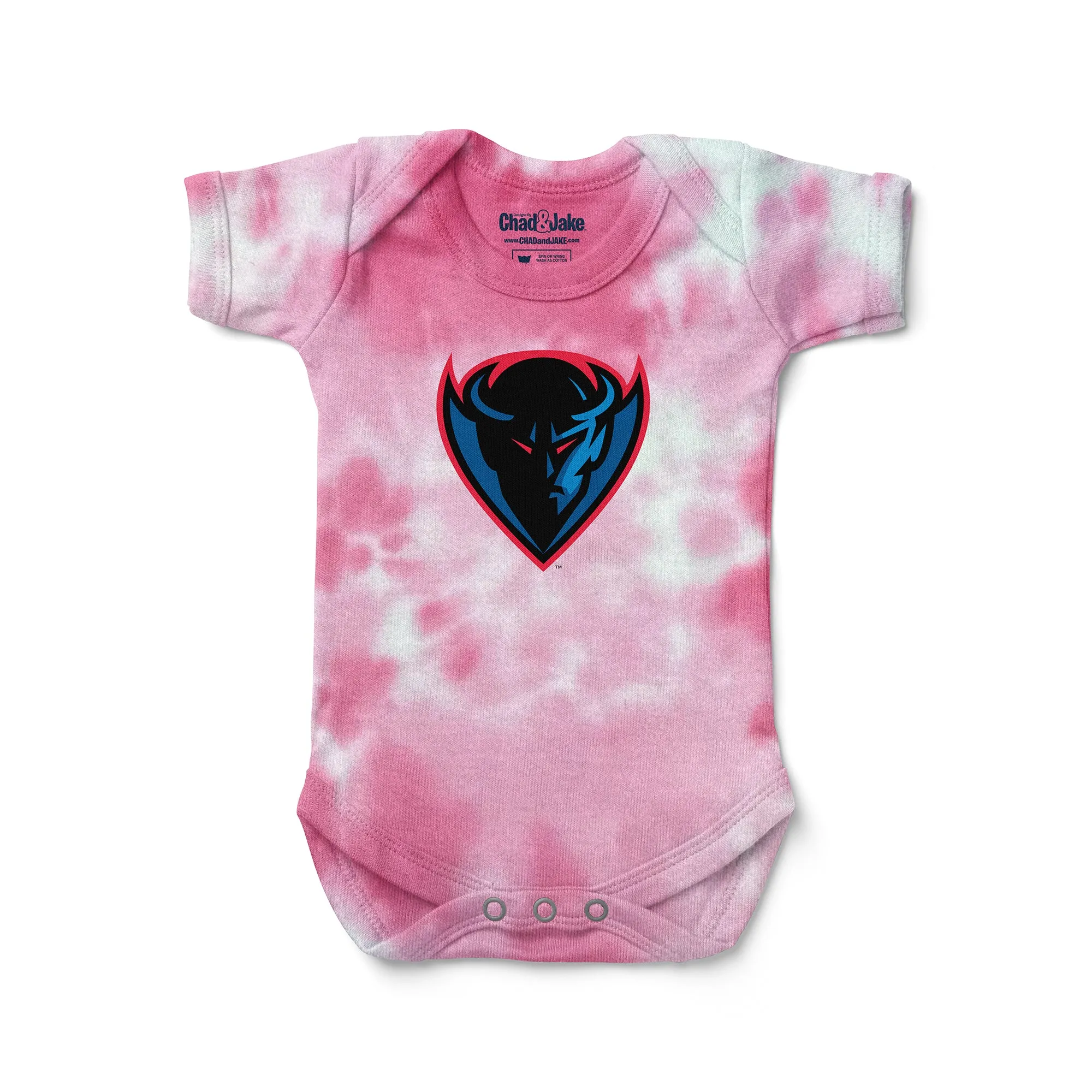 DePaul Blue Demons Logo Tie Dye Bodysuit