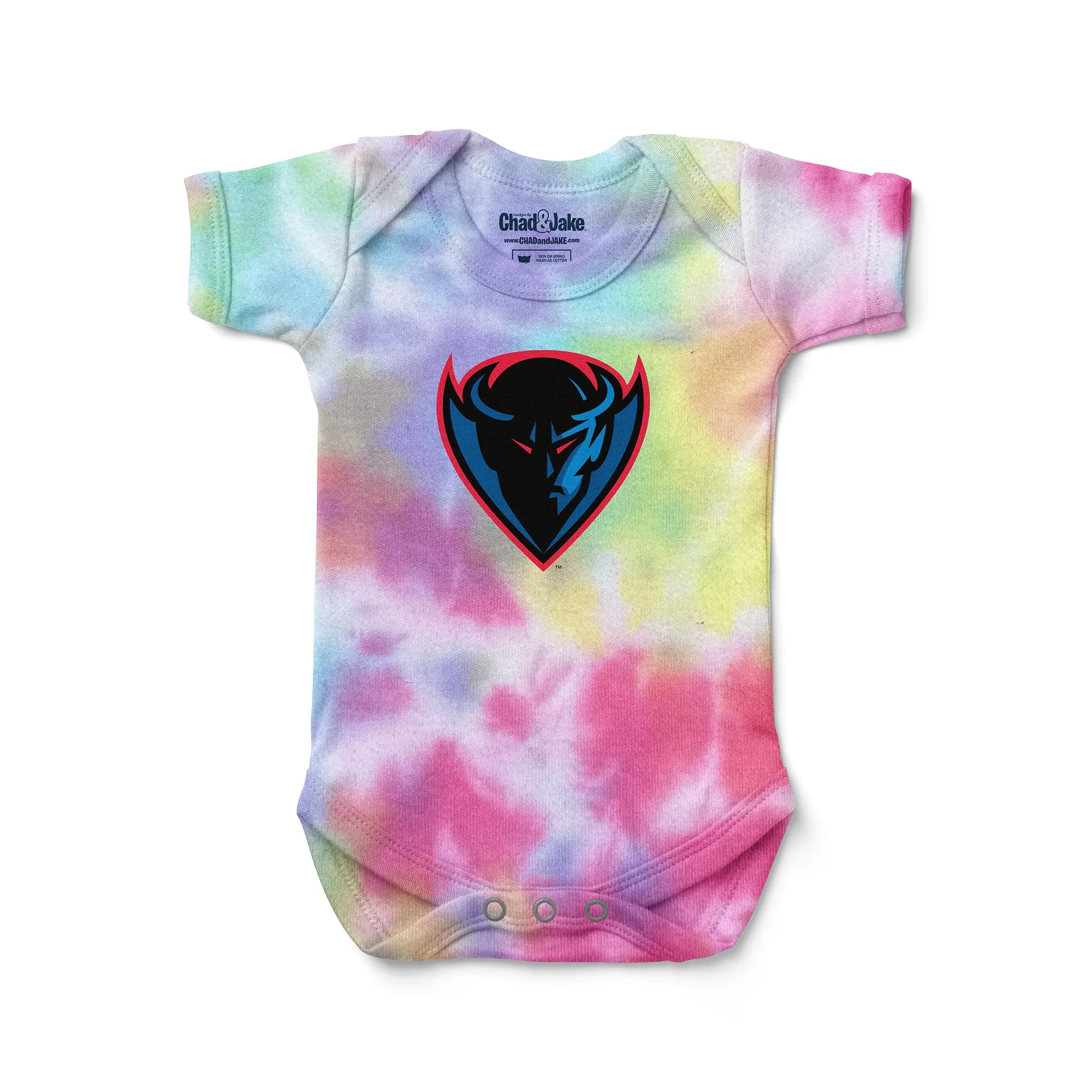 DePaul Blue Demons Logo Tie Dye Bodysuit