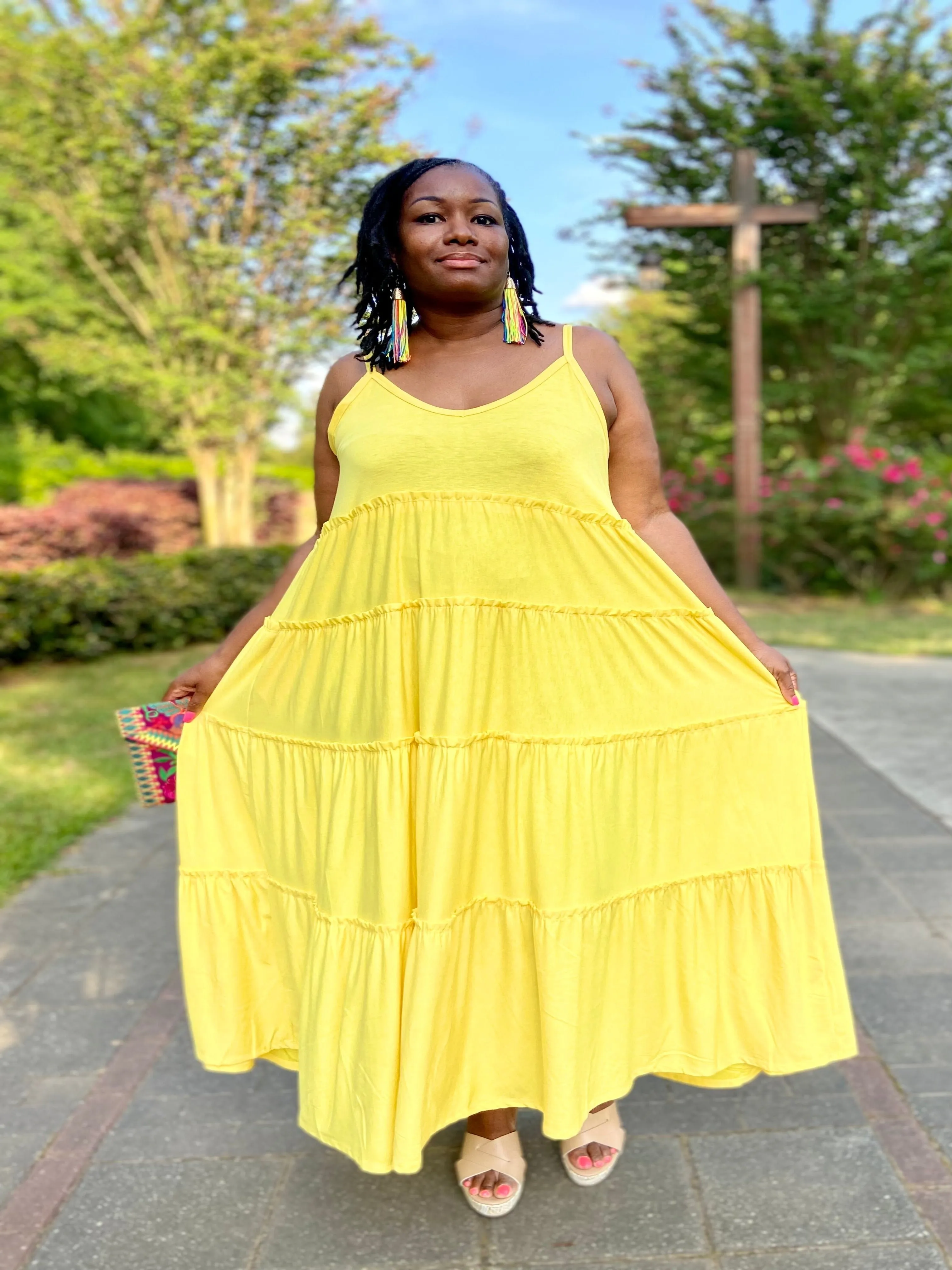 Dreamy Maxi Dress Yellow