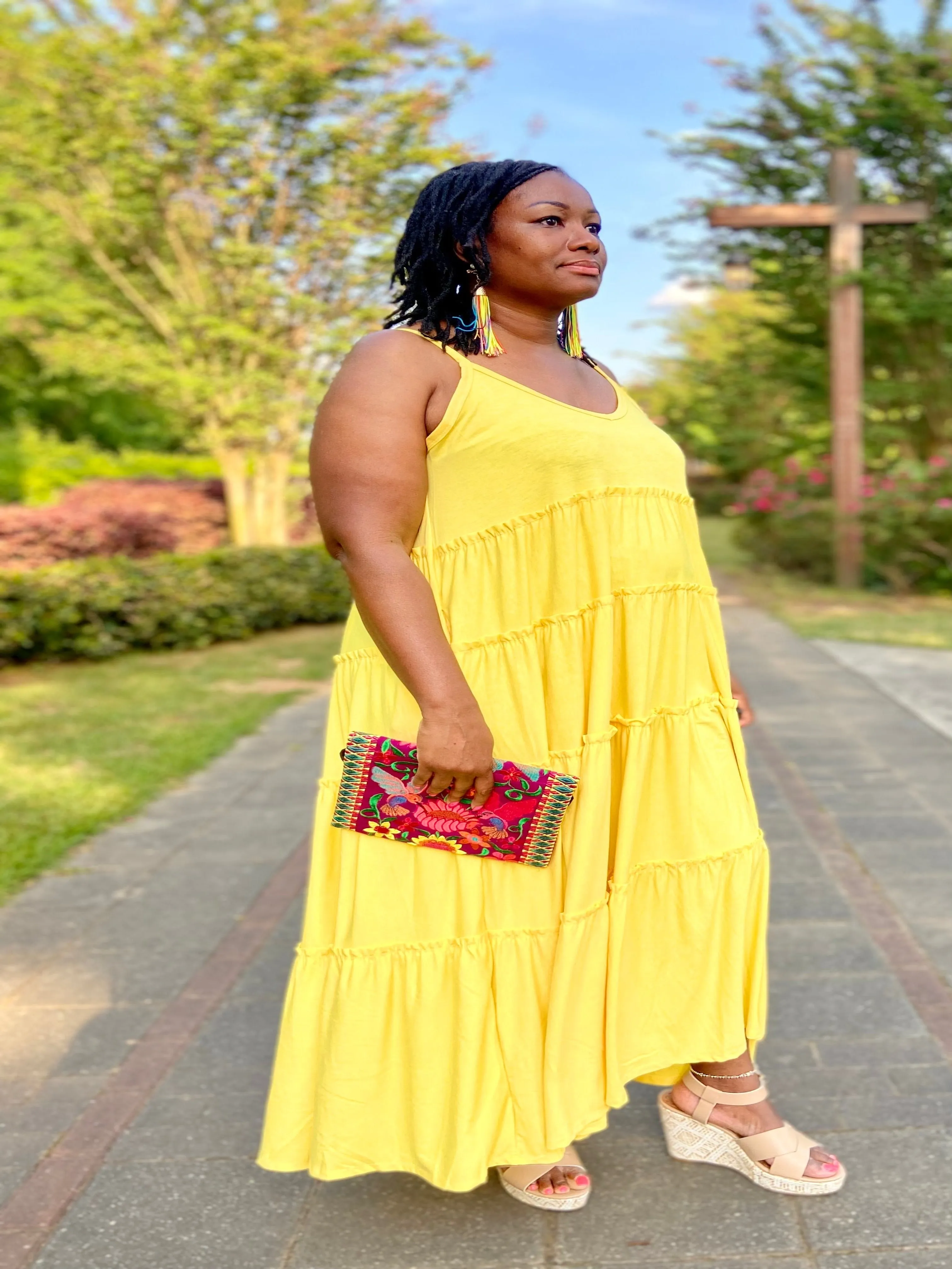 Dreamy Maxi Dress Yellow