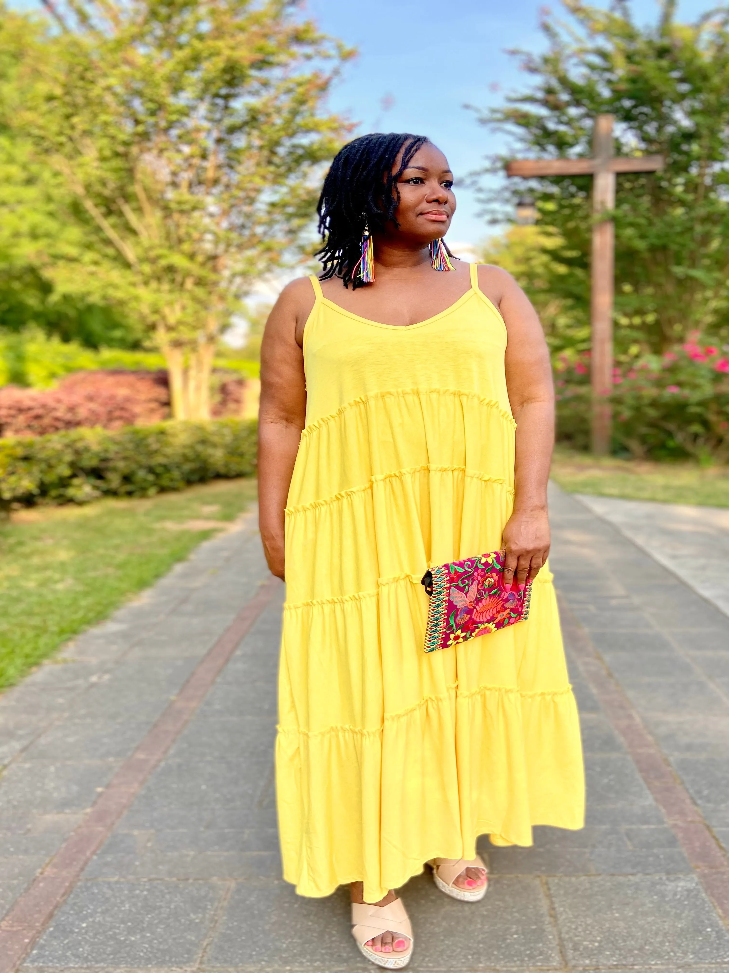 Dreamy Maxi Dress Yellow