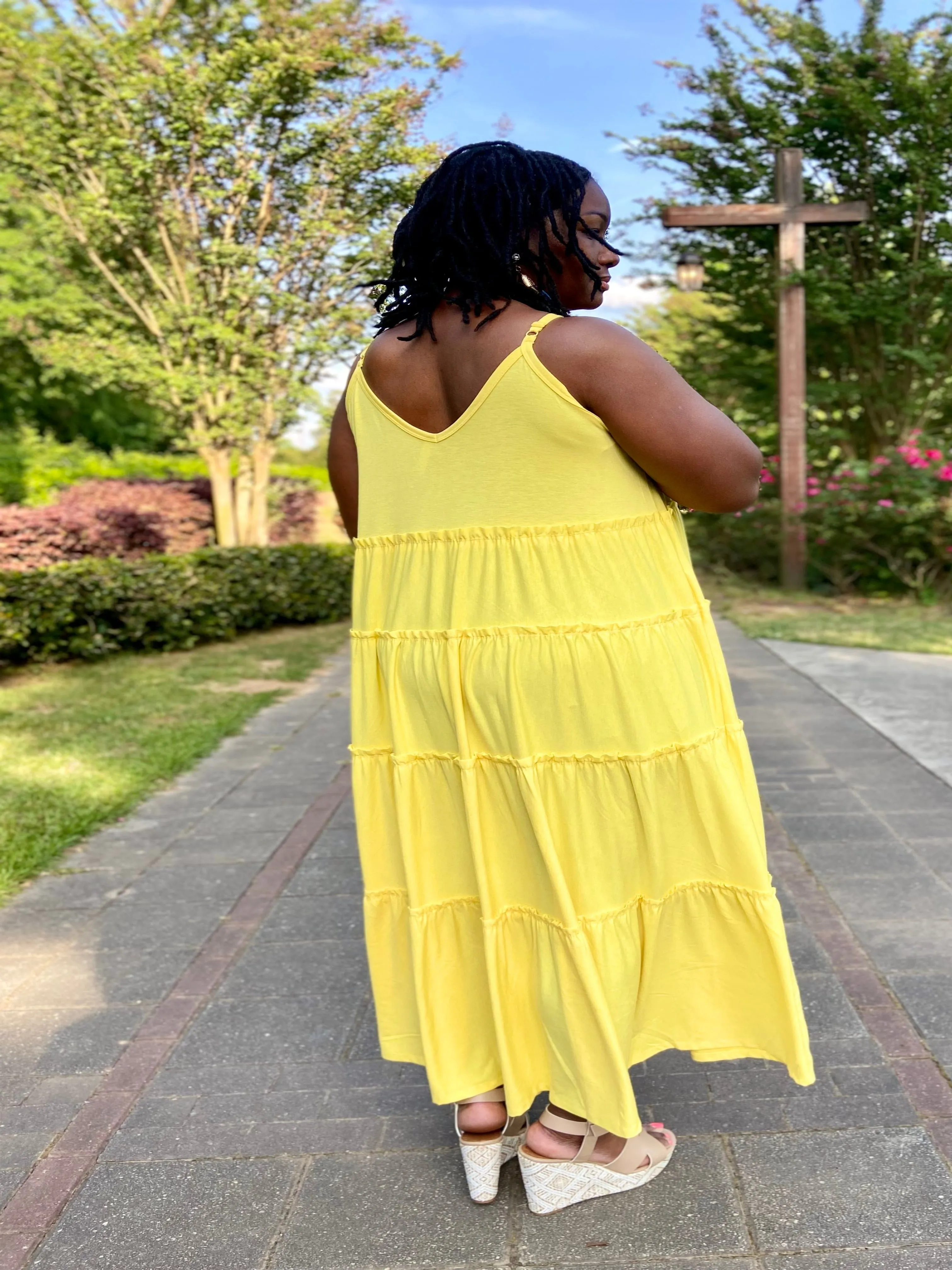 Dreamy Maxi Dress Yellow