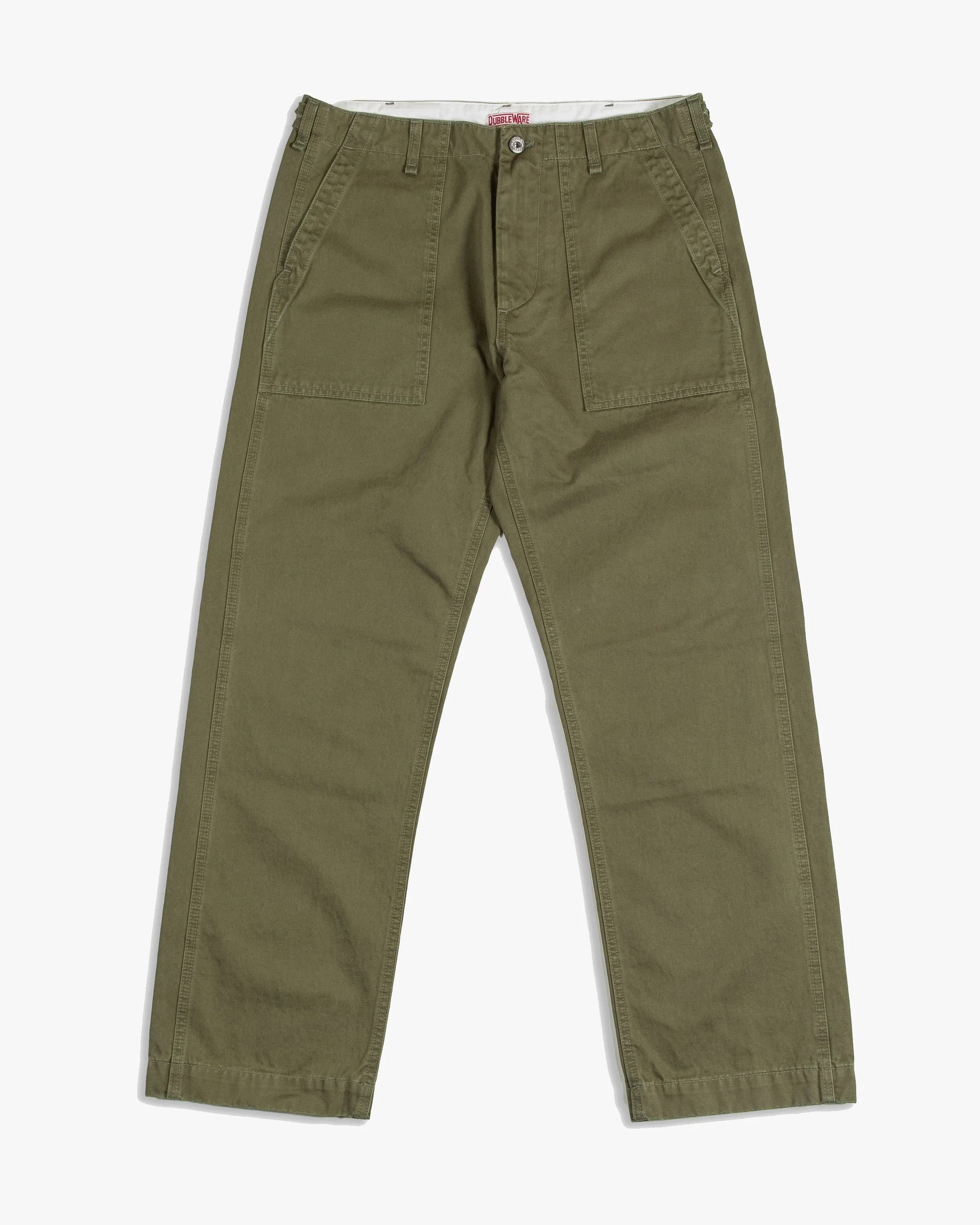 Dubbleware Sateen Fatigue Pants - Olive