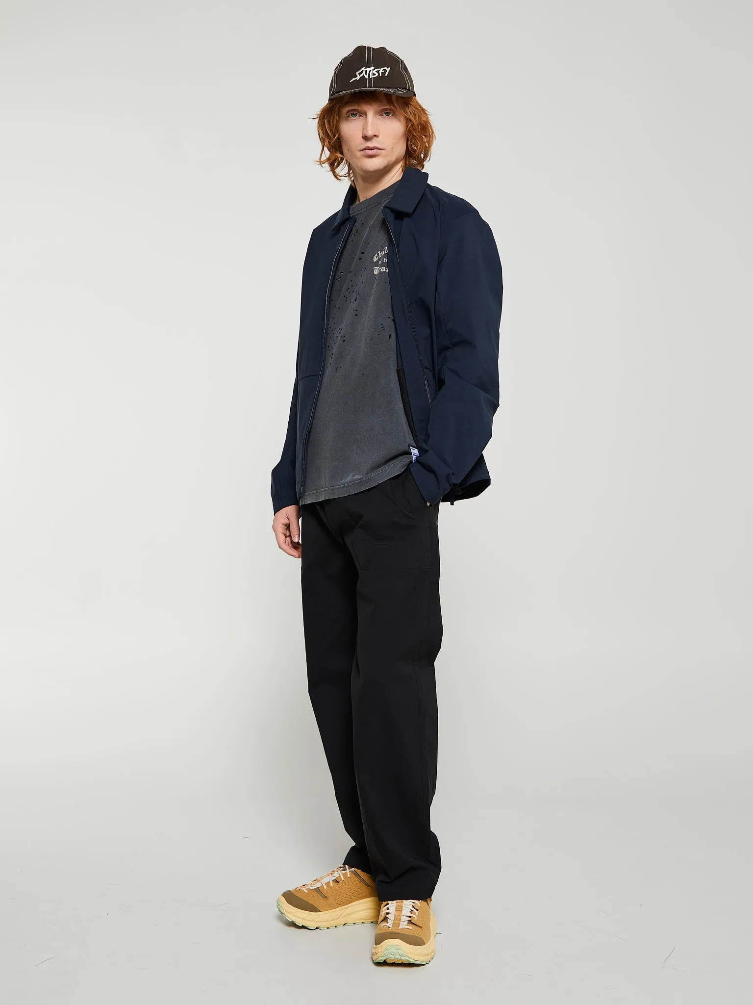 Easy Technical Pants in Black and Grey