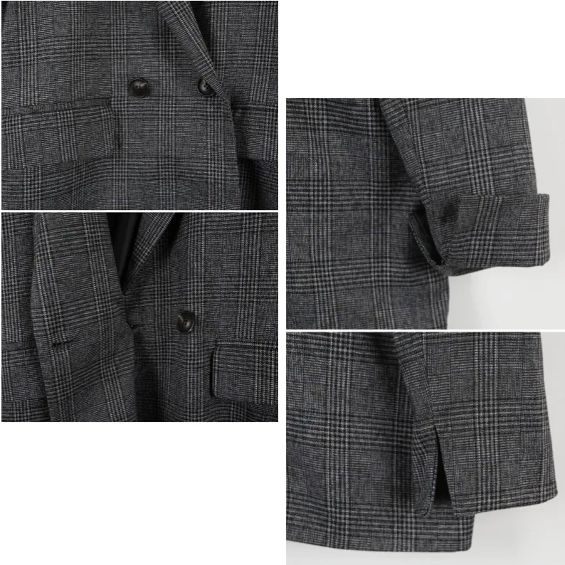 Edith Oversize Plaid Blazer - 2 Colors