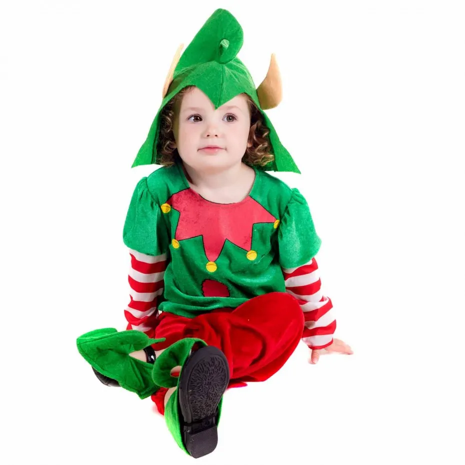 Festive Elf Toddler Costume