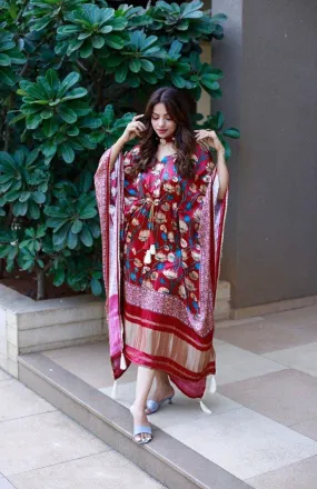 Floral Kaftan Maxi Dress for Women