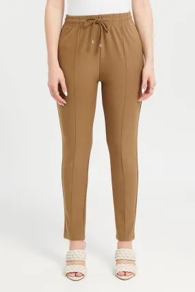 Front Pleat Taperred Trouser