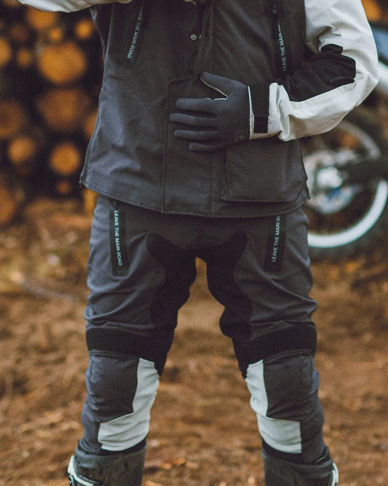 Fuel Motorcycles Endurage Trousers - Dark Grey