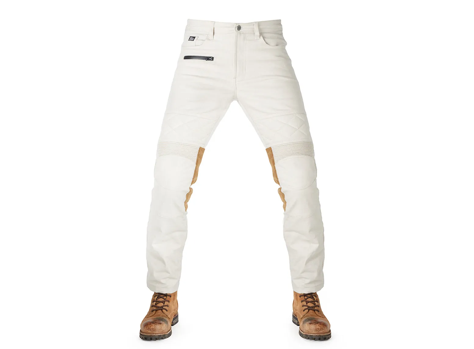 Fuel Motorcycles Sergeant 2 Trousers - Colonial White