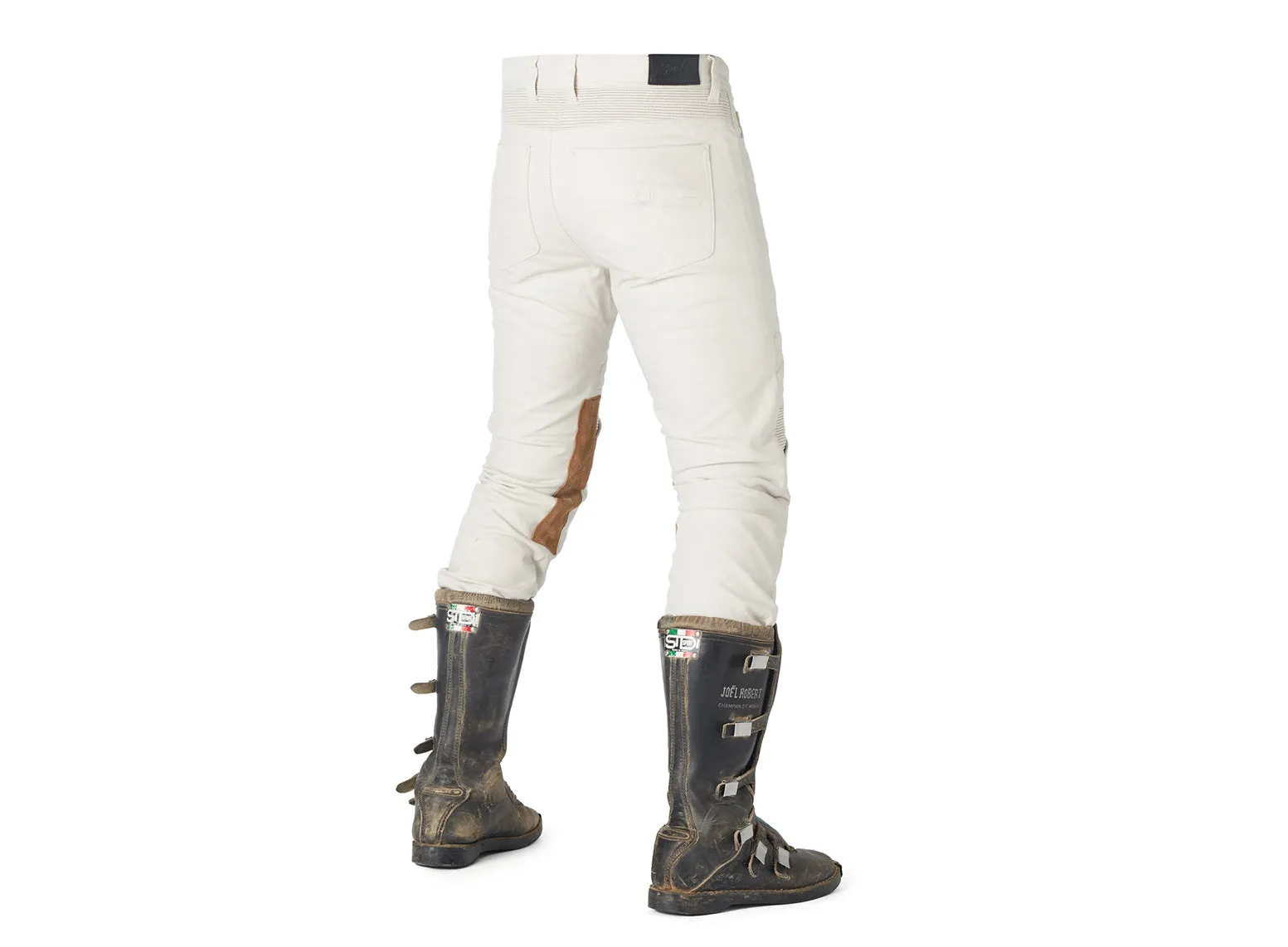 Fuel Motorcycles Sergeant 2 Trousers - Colonial White