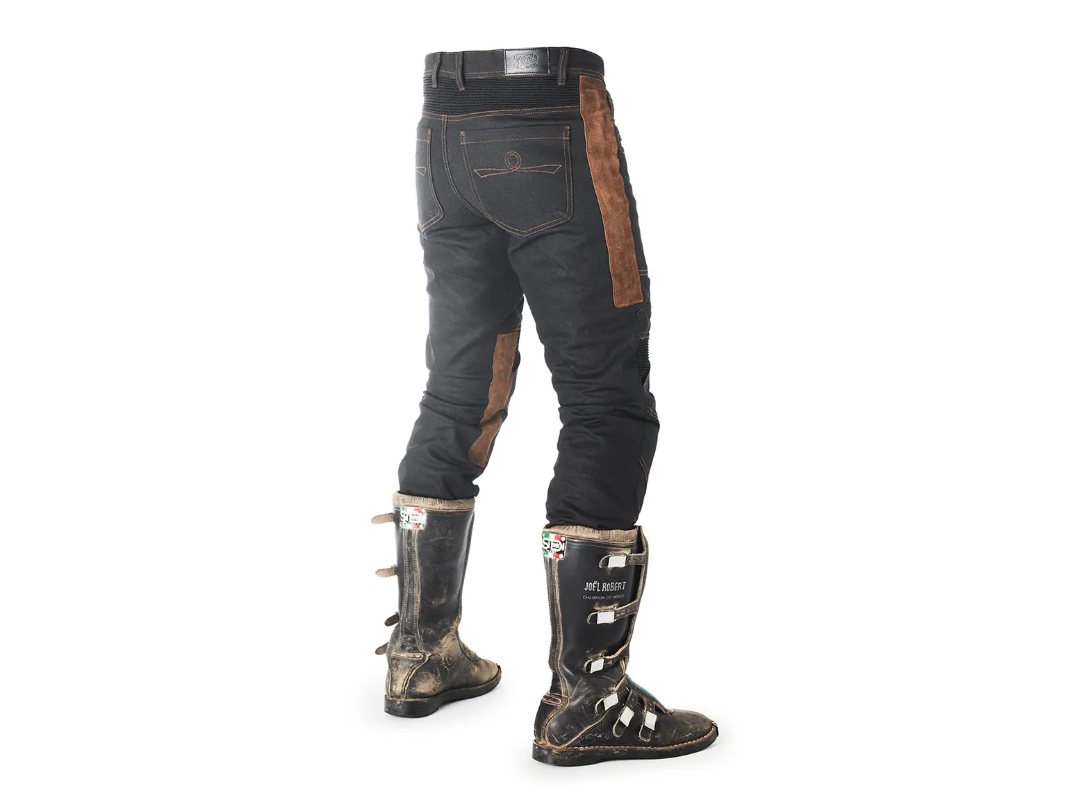 Fuel Motorcycles Sergeant 2 Trousers - Waxed Denim