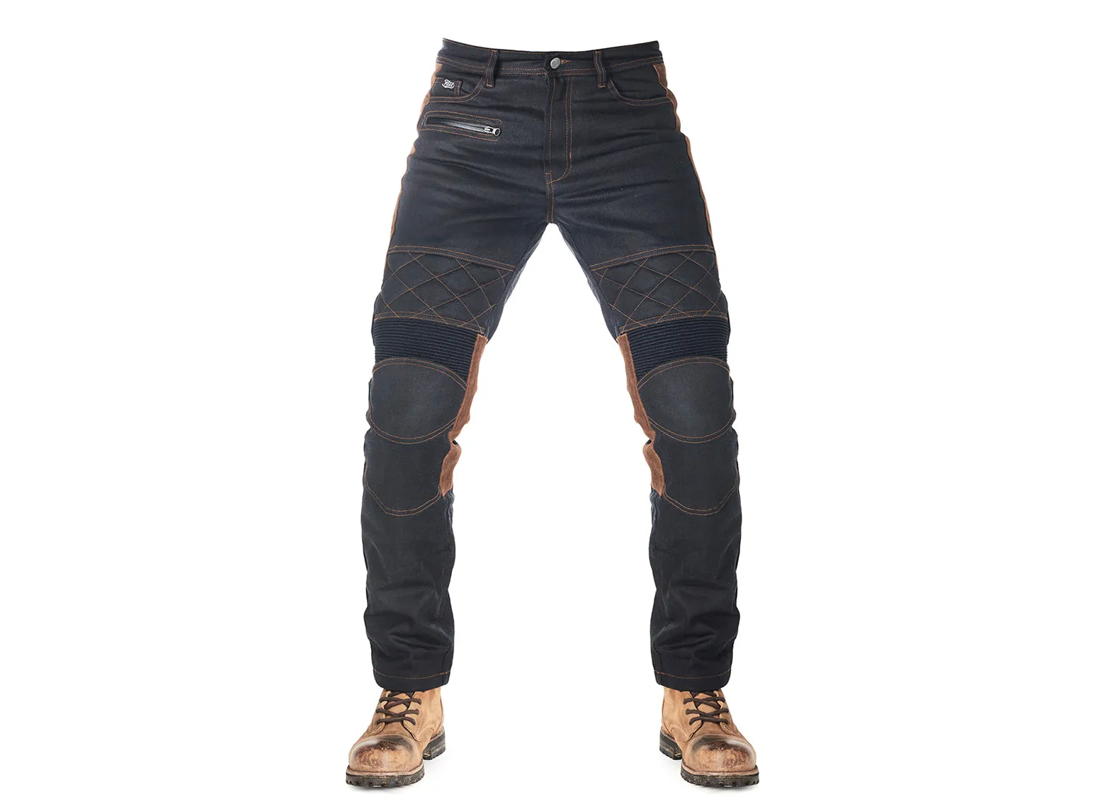 Fuel Motorcycles Sergeant 2 Trousers - Waxed Denim