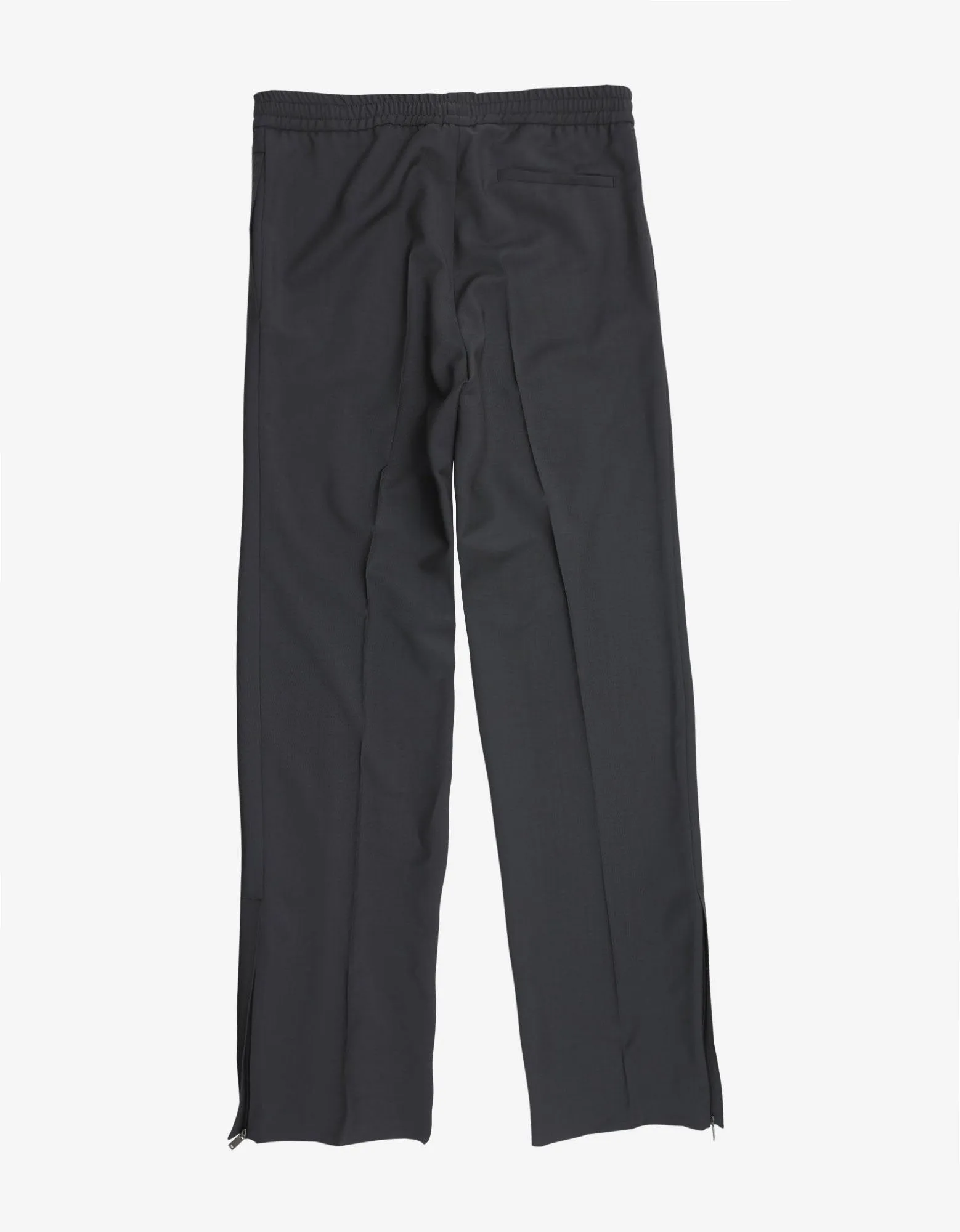 Grey Side Stripe Trousers