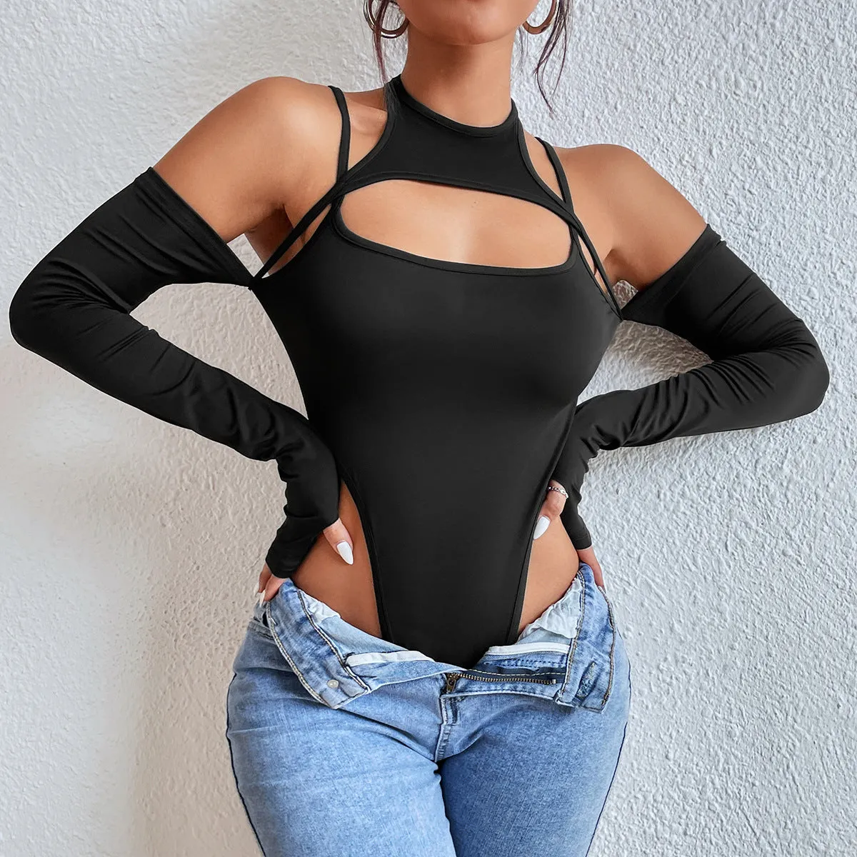 Halter Neck Bodysuit