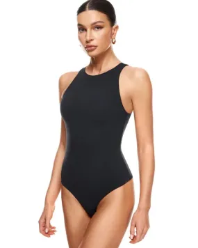 Halter Neck Thong Bodysuit for Women