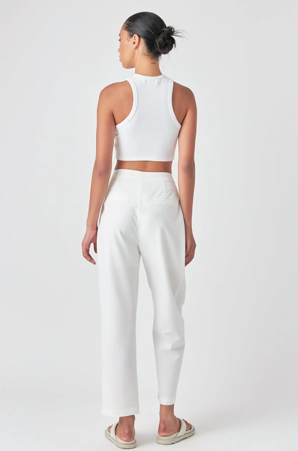 High Waist Balloon Trousers