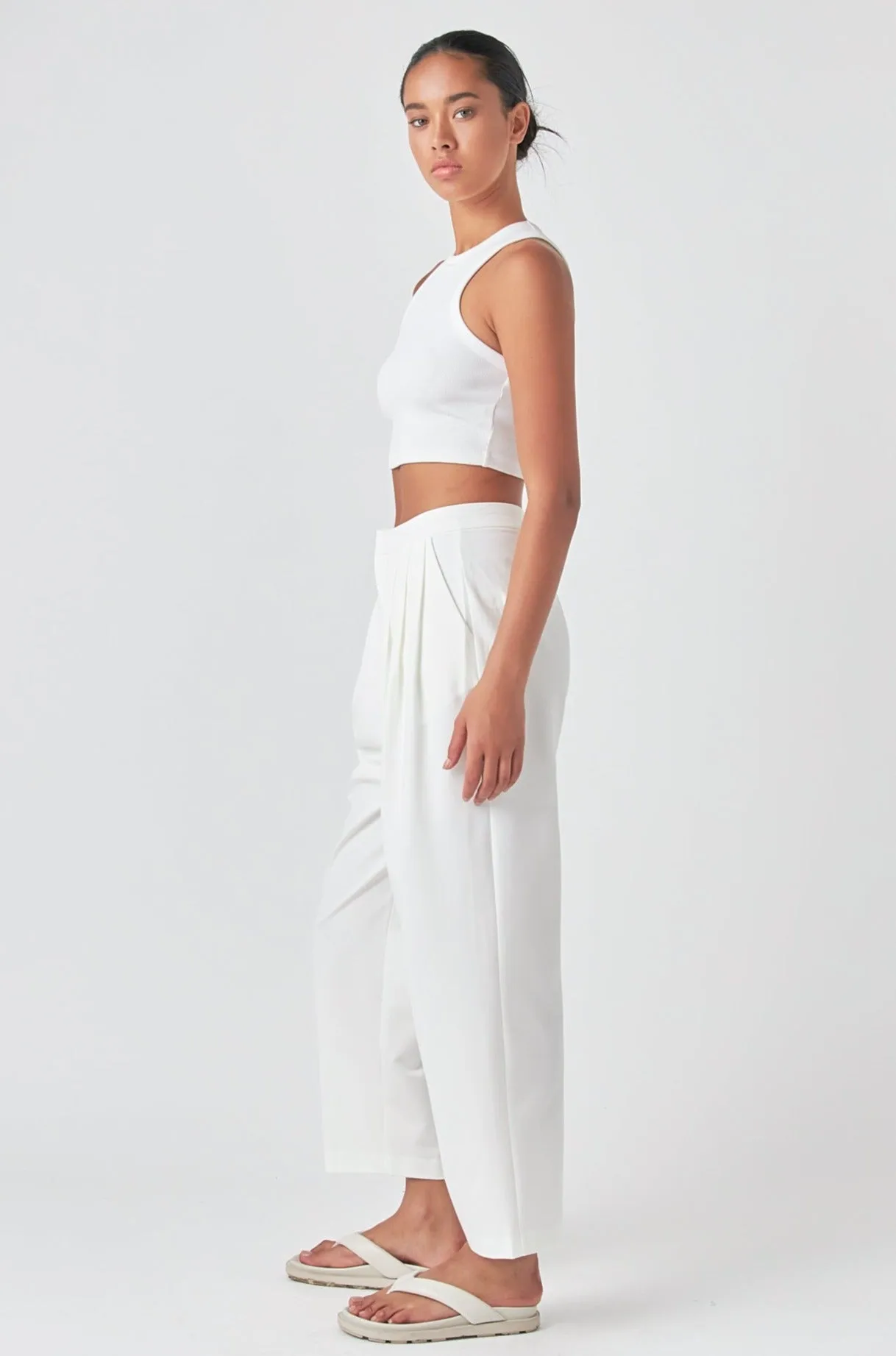 High Waist Balloon Trousers