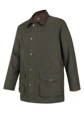 Hoggs of Fife - Mens Waterproof Wax Jacket / Caledonia Halley Stevenson Waxed coat for men