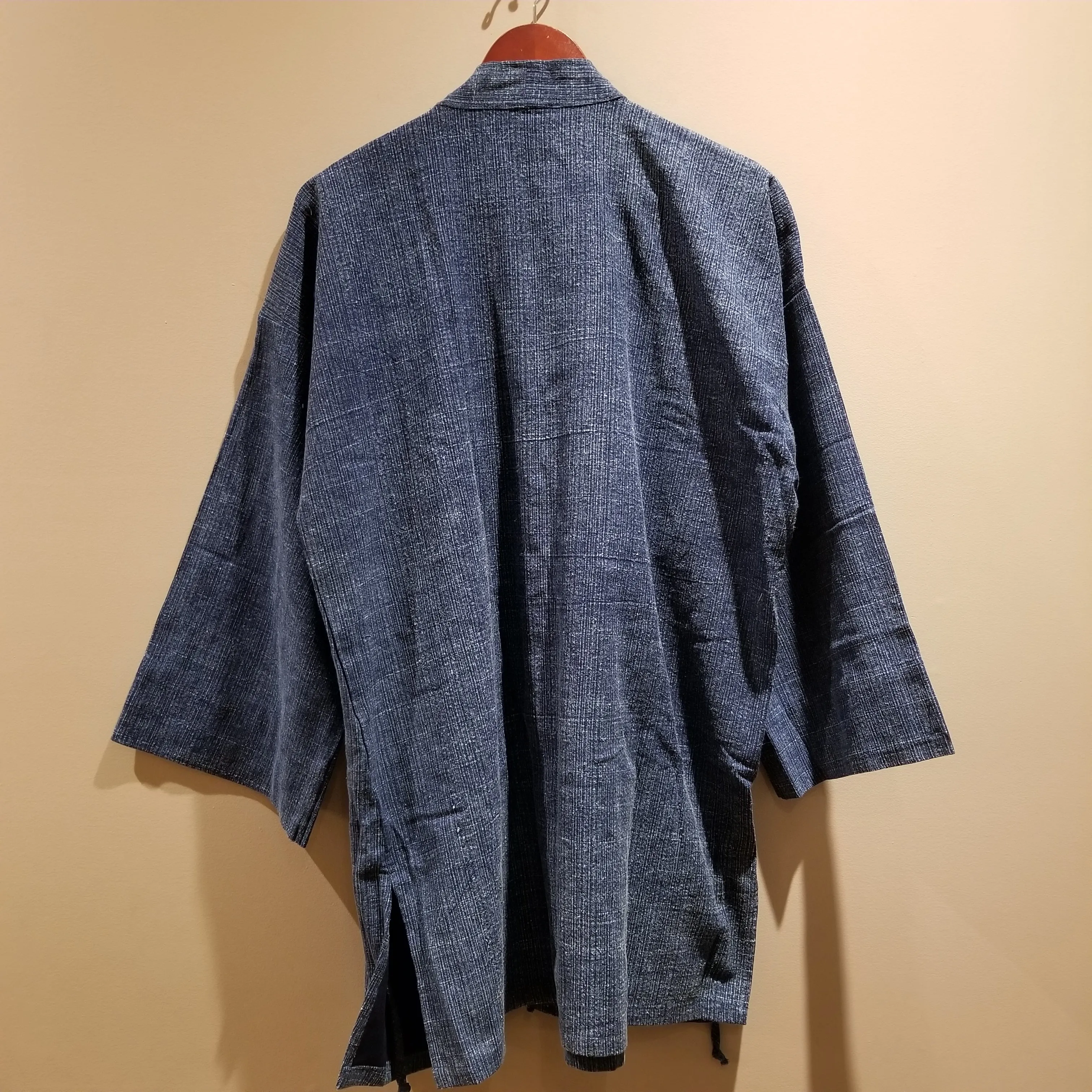 Indigo Stonewash Blue Noragi Kimono Jacket