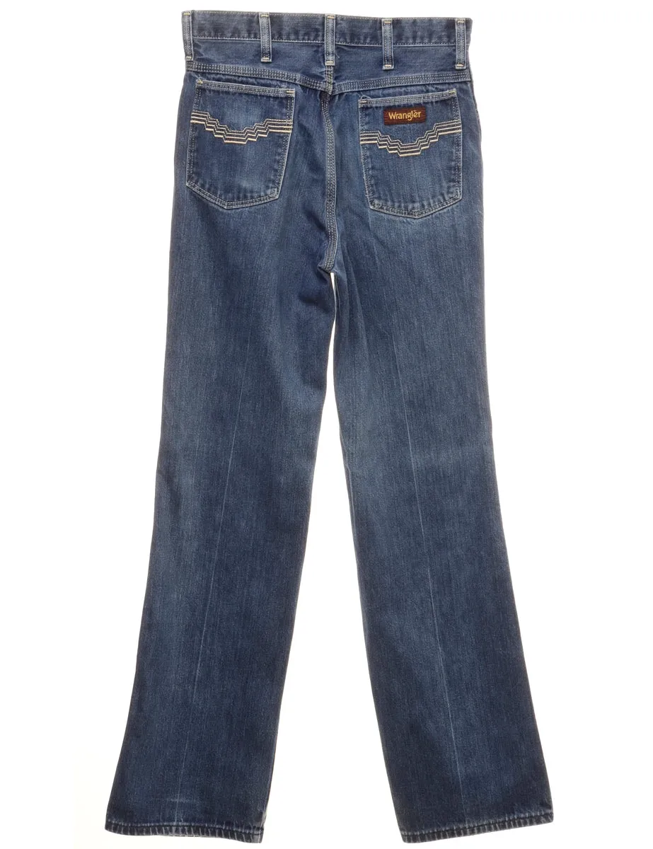 Indigo Wrangler Jeans - W27 L31