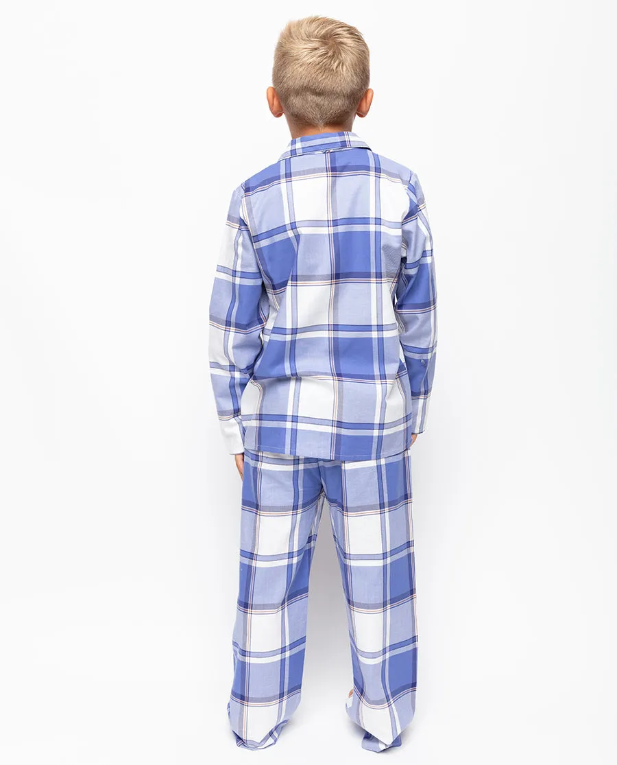 Jamie Boys Check Pyjama Set