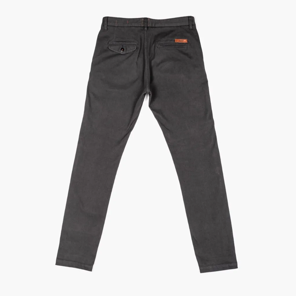 Kato Axe Slim Fit Chinos | Charcoal