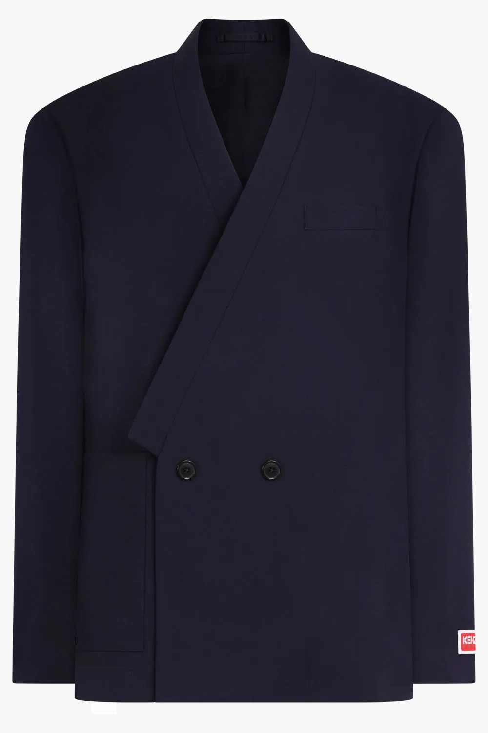 Kimono Tailored Jacket | Midnight Blue