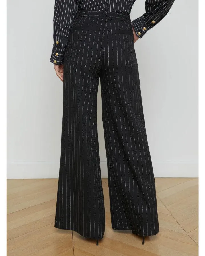 L'Agence Allanah Pinstriped Trouser