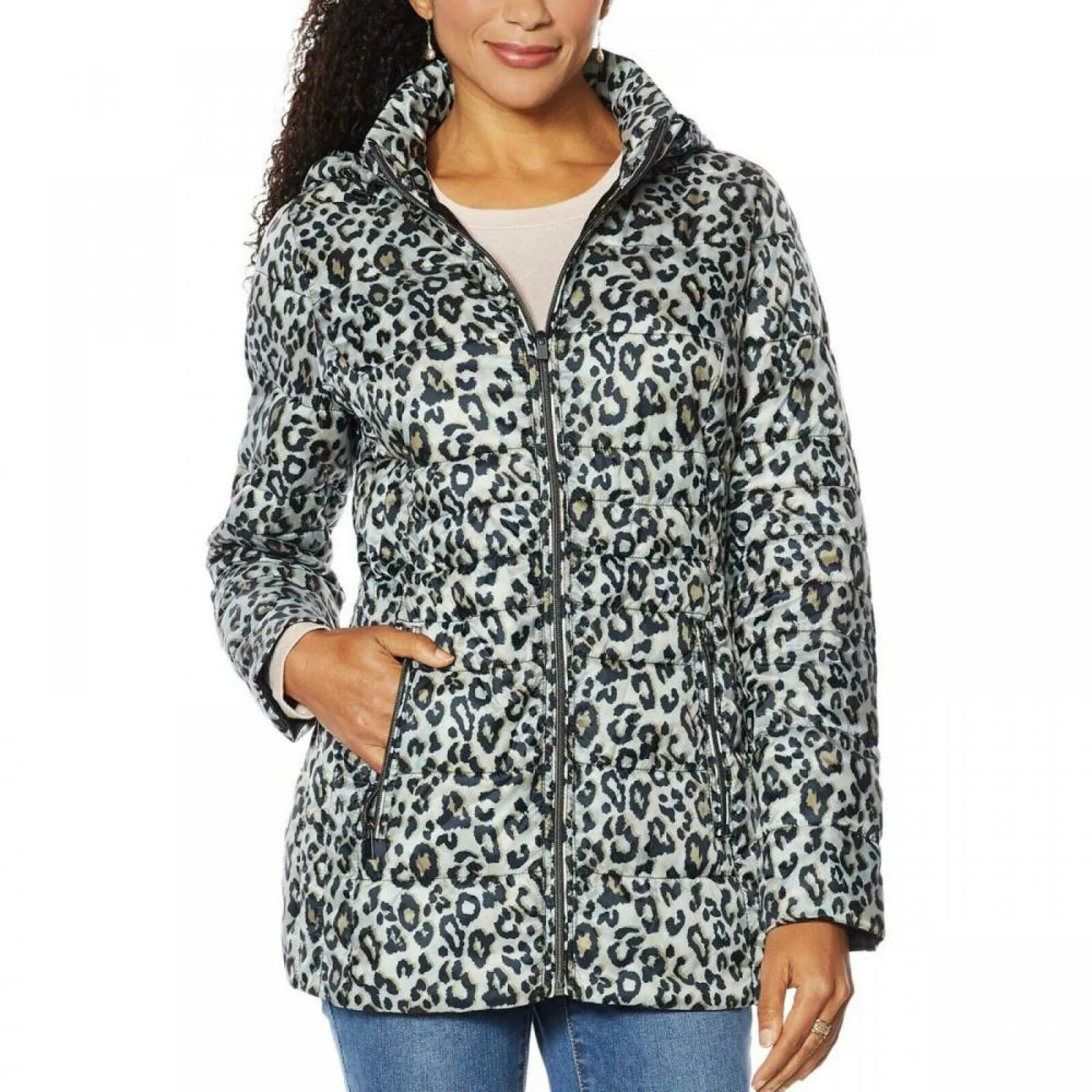 Laurier & Co. Women's Packable Quilted Puffer Coat