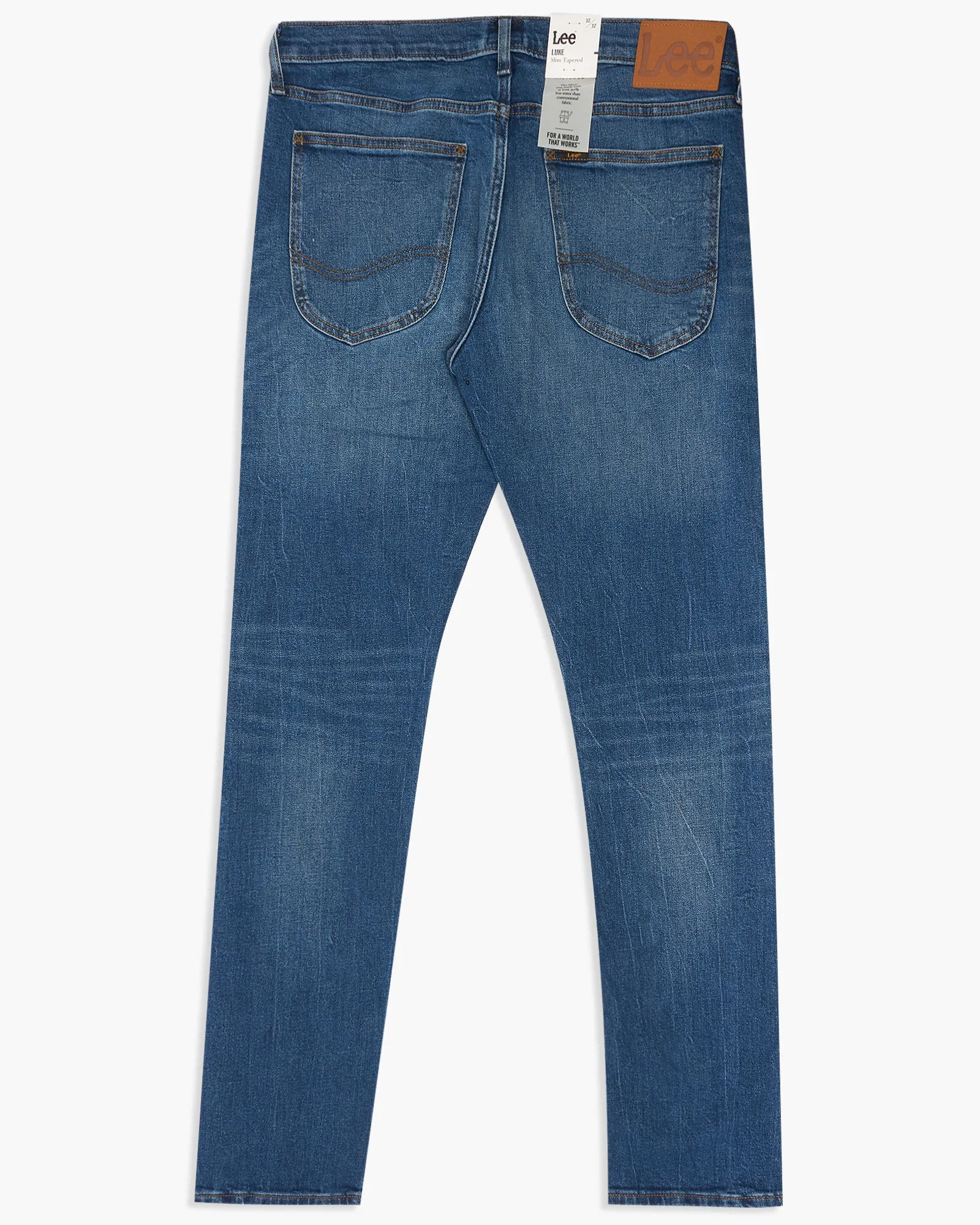 Lee Luke Slim Tapered Mens Jeans - Fresh