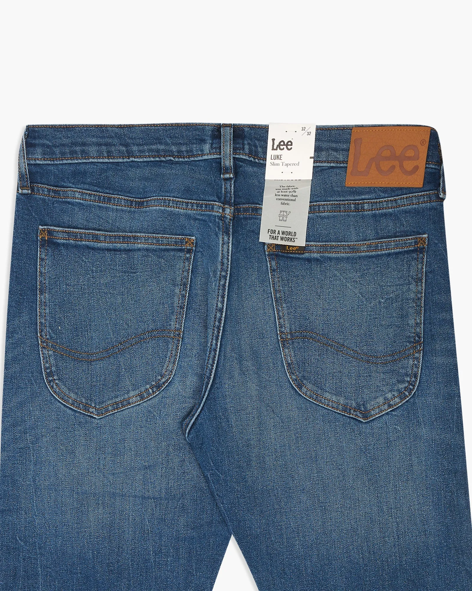 Lee Luke Slim Tapered Mens Jeans - Fresh